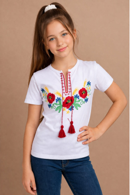 Вишиванка для дівчаток 5633
