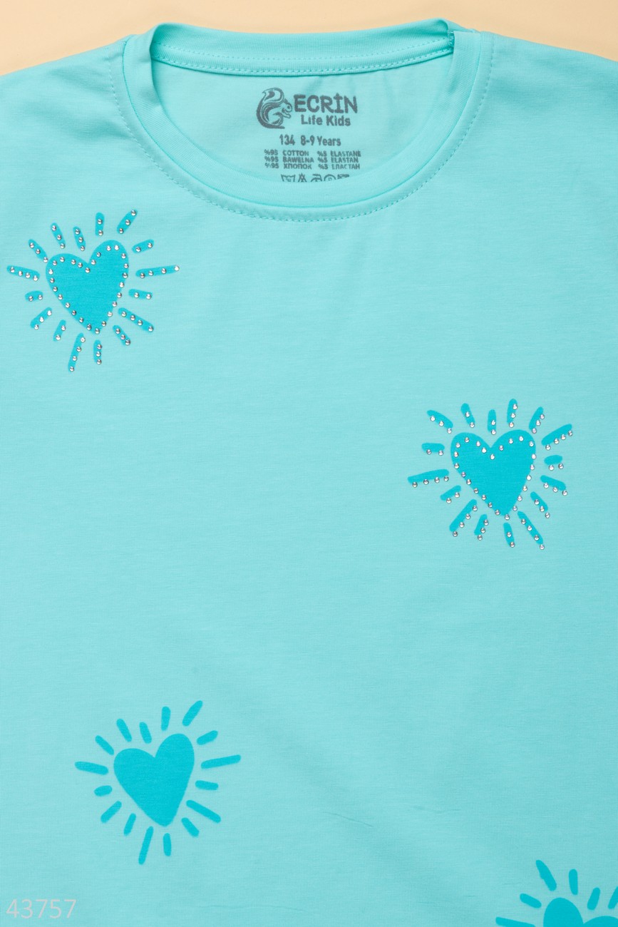 Футболка для дівчаток 6074-2