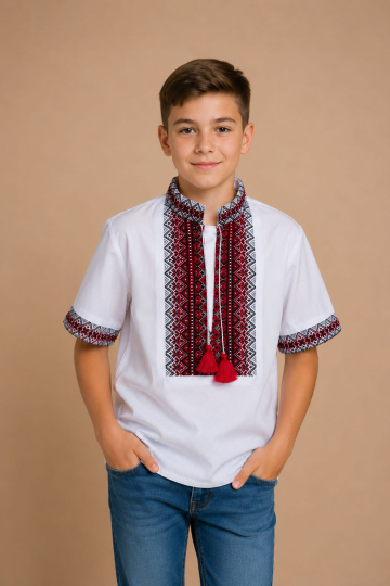 Вишиванка для хлопчиків 6087