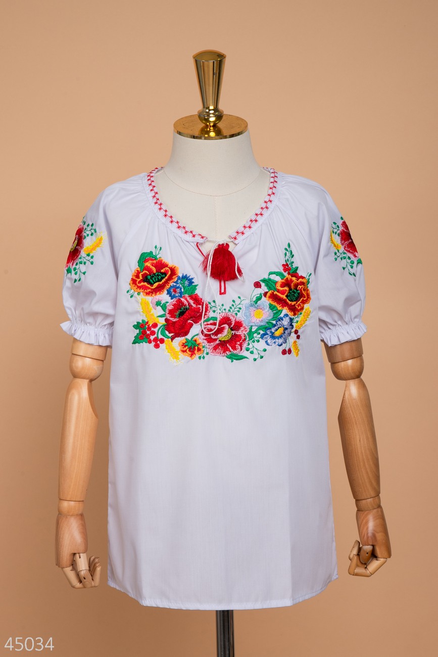 Вишиванка для дівчаток 6092