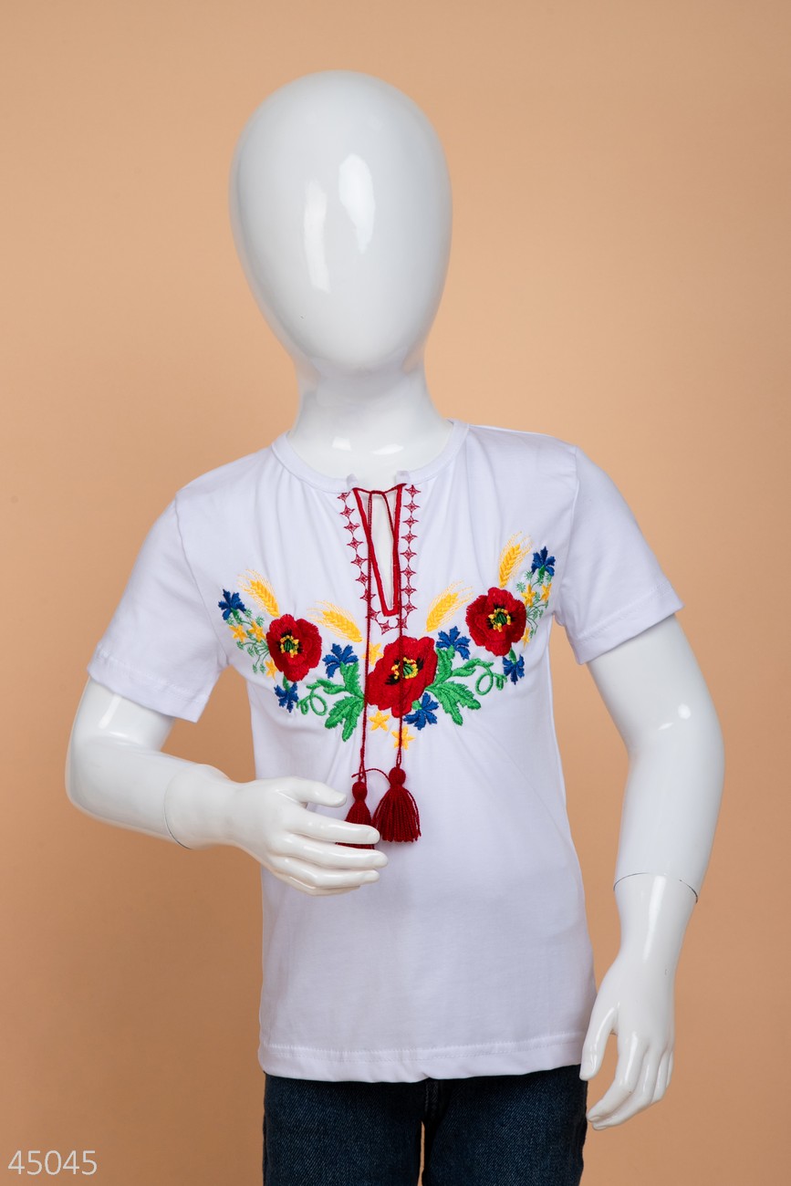 Вишиванка для дівчаток 6073