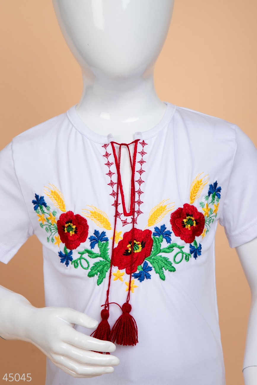 Вишиванка для дівчаток 6073