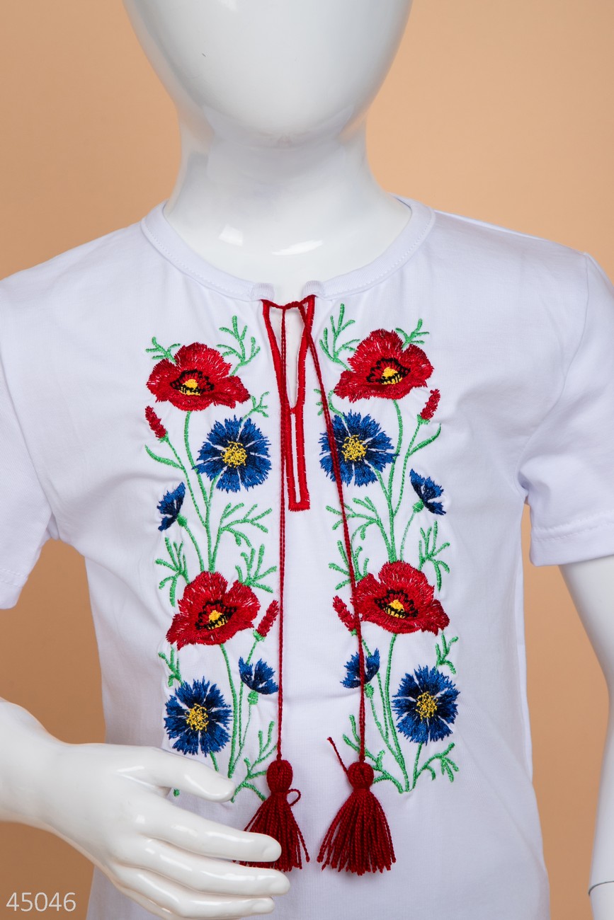 Вишиванка для дівчаток 6074