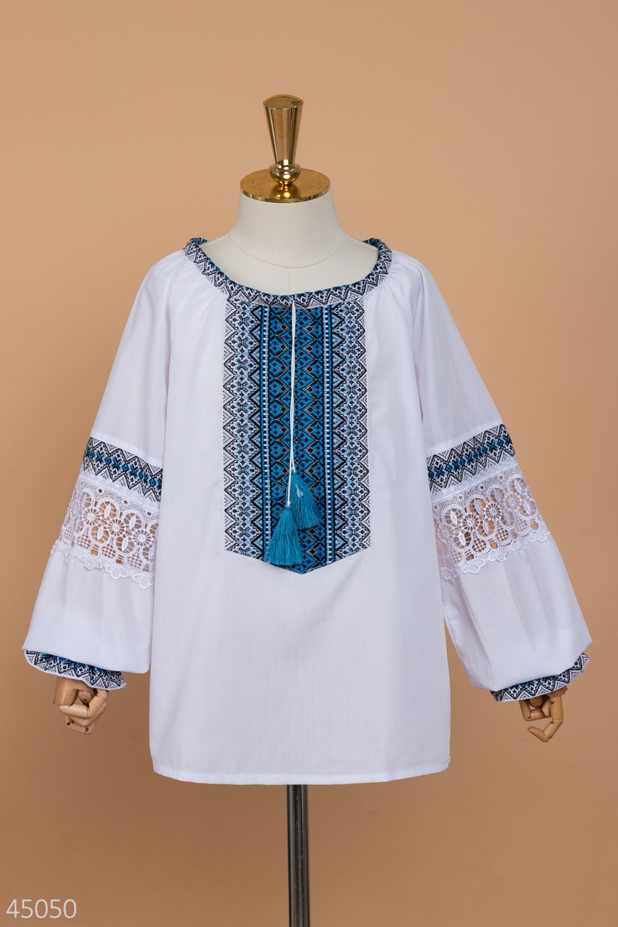 Костюм-вишиванка для дівчаток 6078