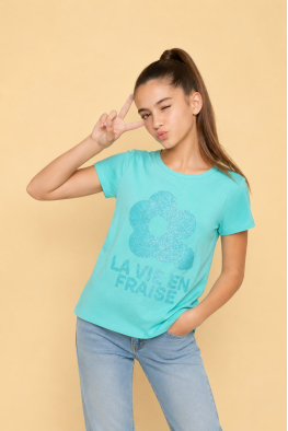 Футболка для дівчаток 25115-1